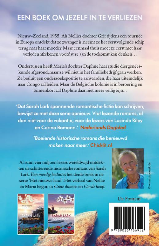 Achterkant van Een moedig besluit