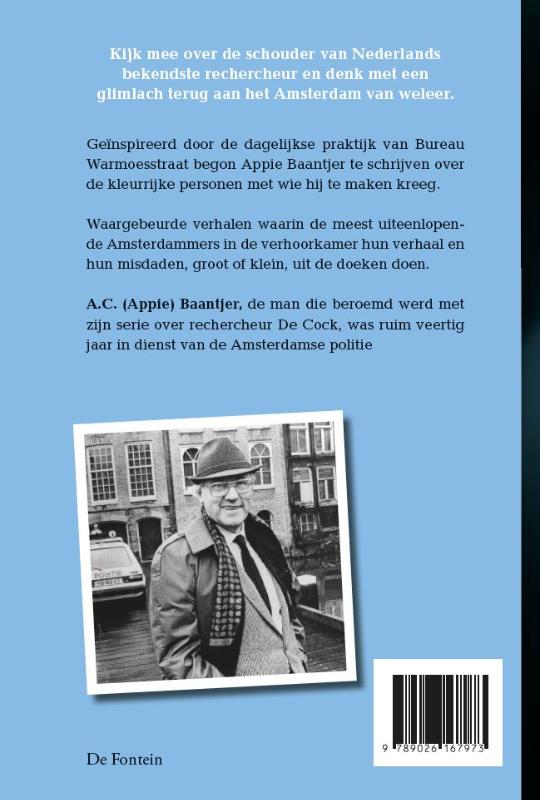 Achterkant van Uit de verhoorkamer