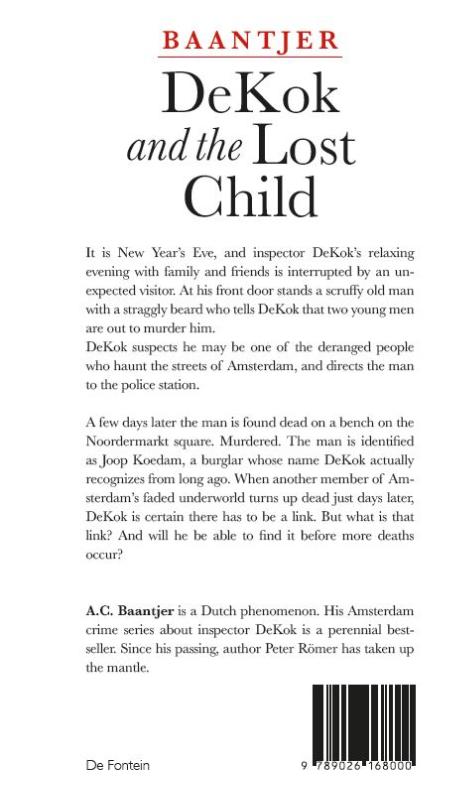 Achterkant van DeKok and the Lost Child