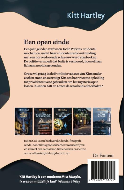 Achterkant van Een open einde