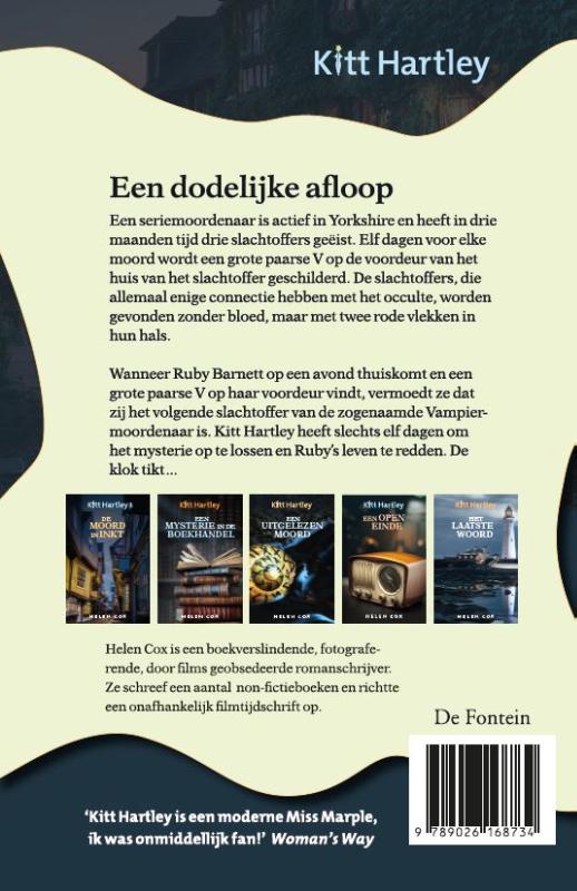 Achterkant van Een dodelijke afloop
