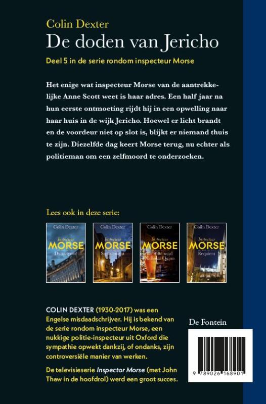 Achterkant van De doden van Jericho