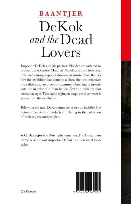 Achterkant van DeKok and the Dead Lovers