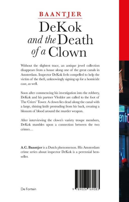 Achterkant van DeKok and the Death of a Clown
