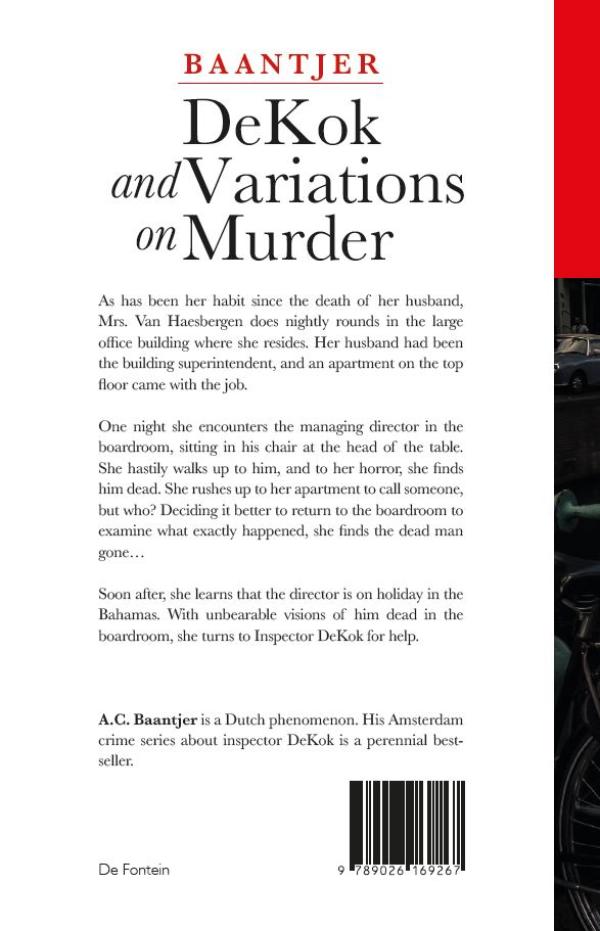 Achterkant van DeKok and Variations on Murder