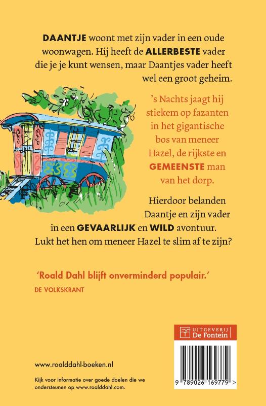 Achterkant van Daantje, de wereldkampioen
