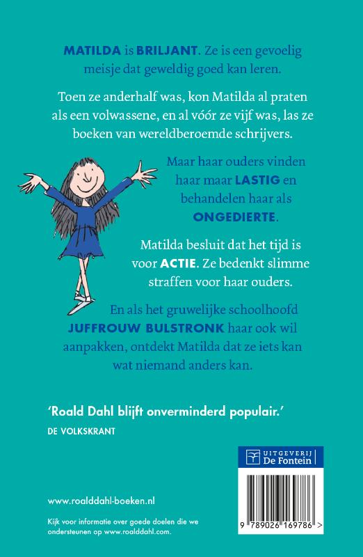 Achterkant van Matilda