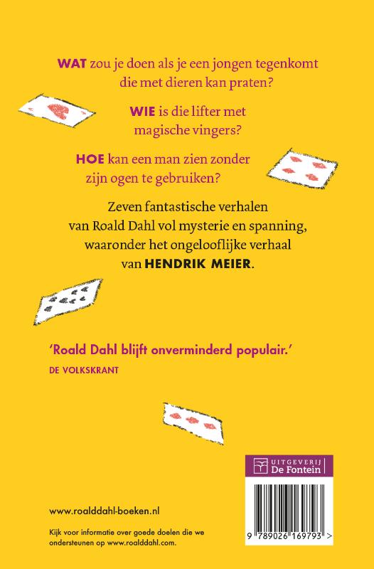 Achterkant van Het wonderlijk verhaal van Hendrik Meier