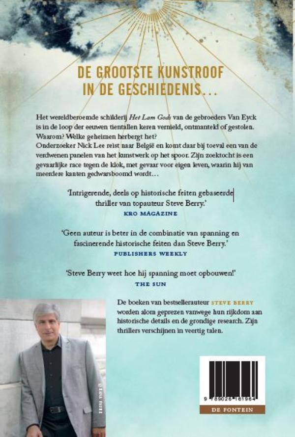 Achterkant van Het geheim van Gent