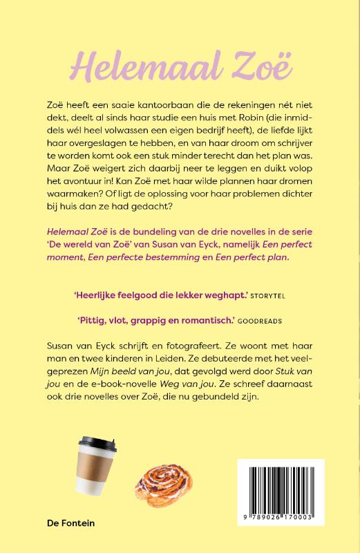 Achterkant van Helemaal Zoë