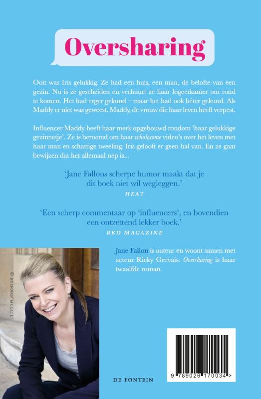 Achterkant van Oversharing