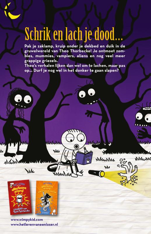 Achterkant van Grappige griezels