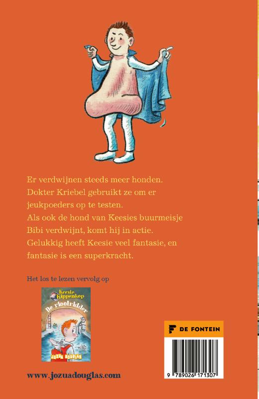 Achterkant van De jeukpoederfabriek