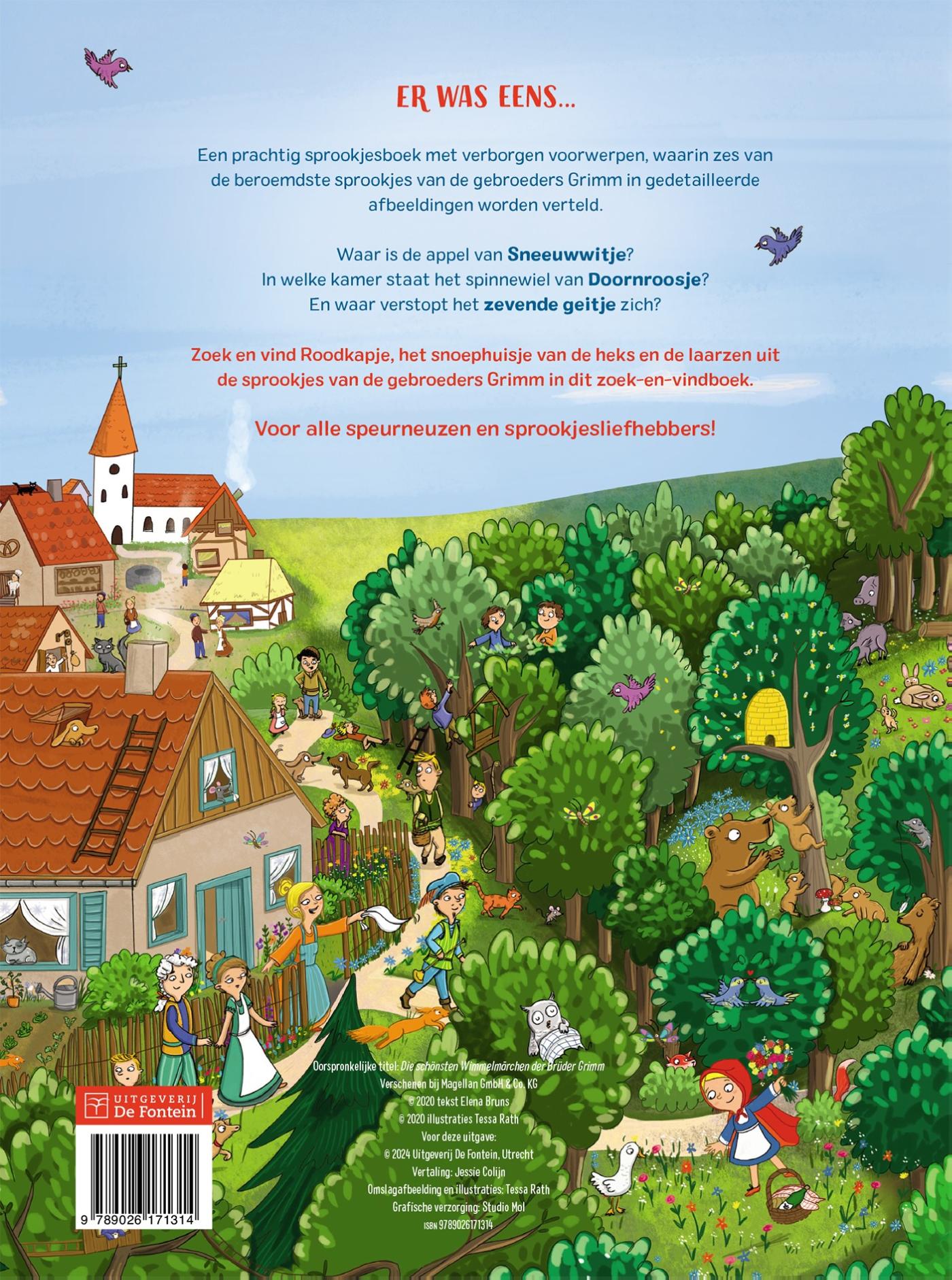 Achterkant van Het grote sprookjeszoekboek