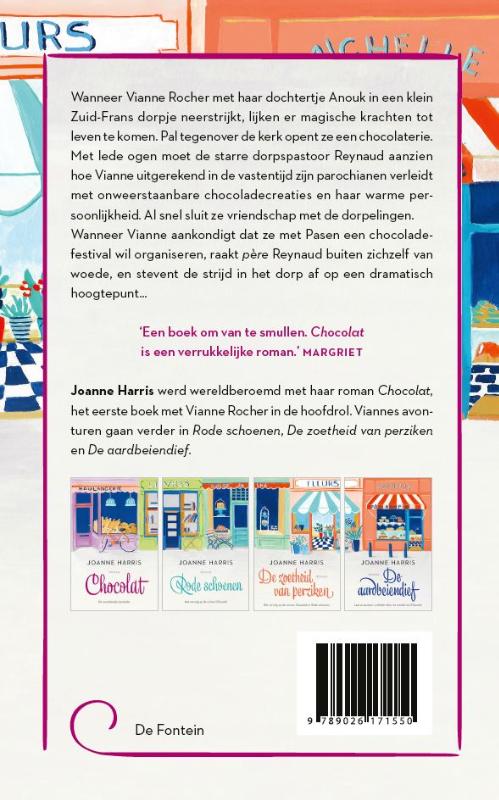Achterkant van Chocolat