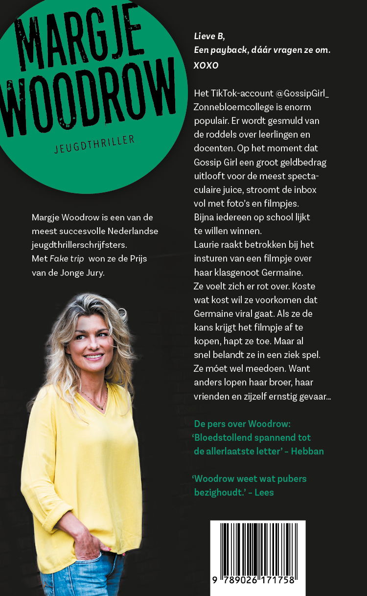 Achterkant van Payback
