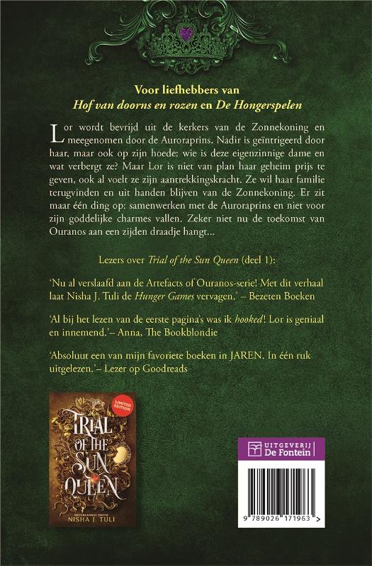 Achterkant van Rule of the Aurora King - Limited edition