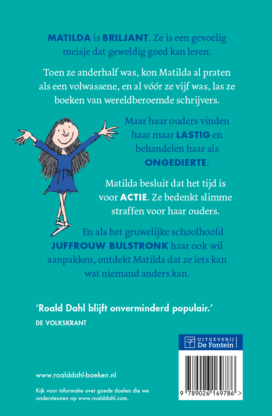 Achterkant van Matilda
