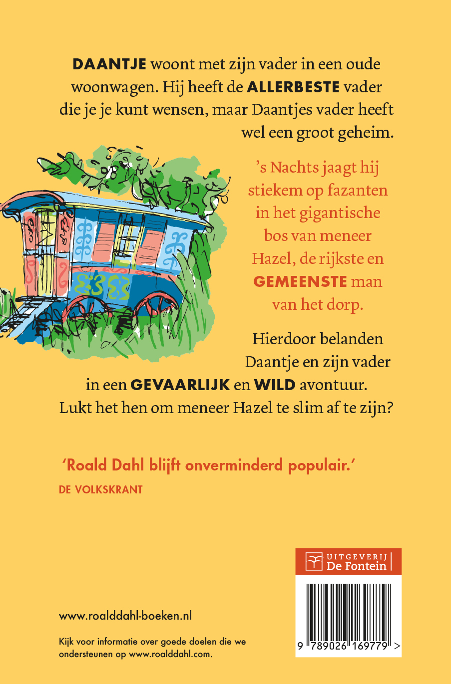 Achterkant van Daantje, de wereldkampioen