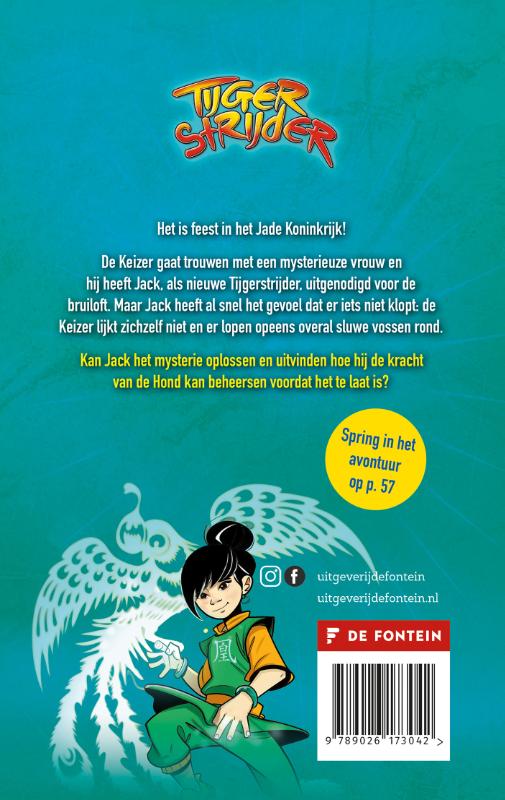 Achterkant van De wraak van de Vos