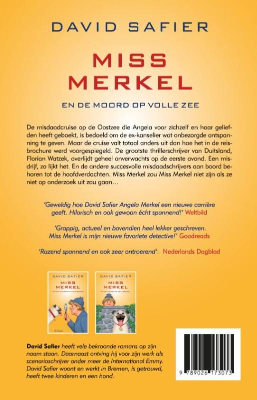 Achterkant van Miss Merkel en de moord op volle zee