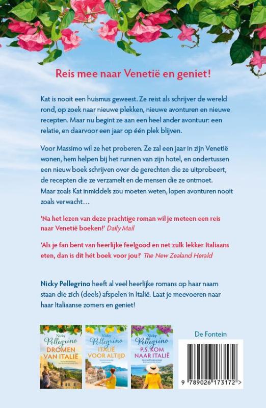 Achterkant van Een jaar in Hotel Gondola