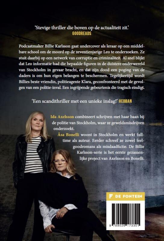 Achterkant van Duister geheim