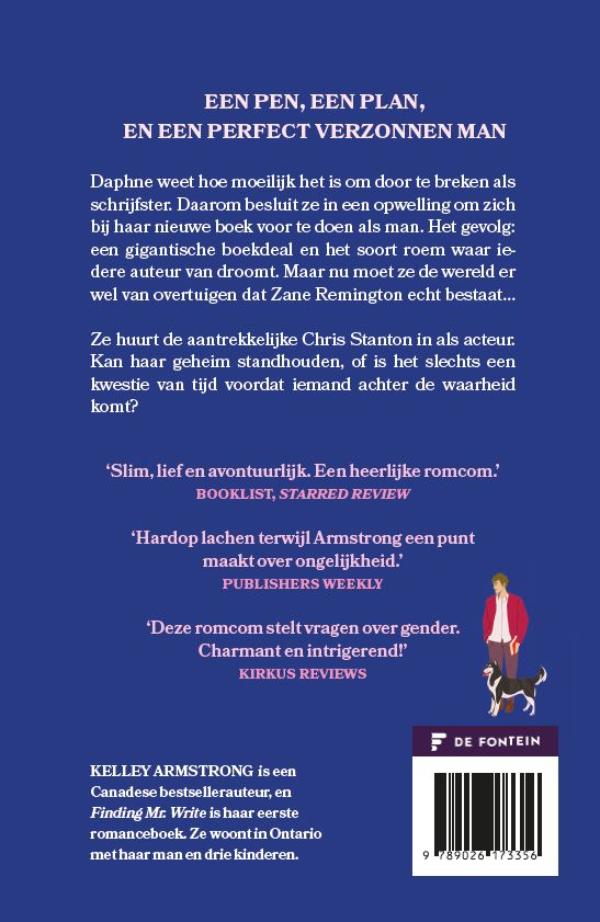 Achterkant van Finding Mr. Write