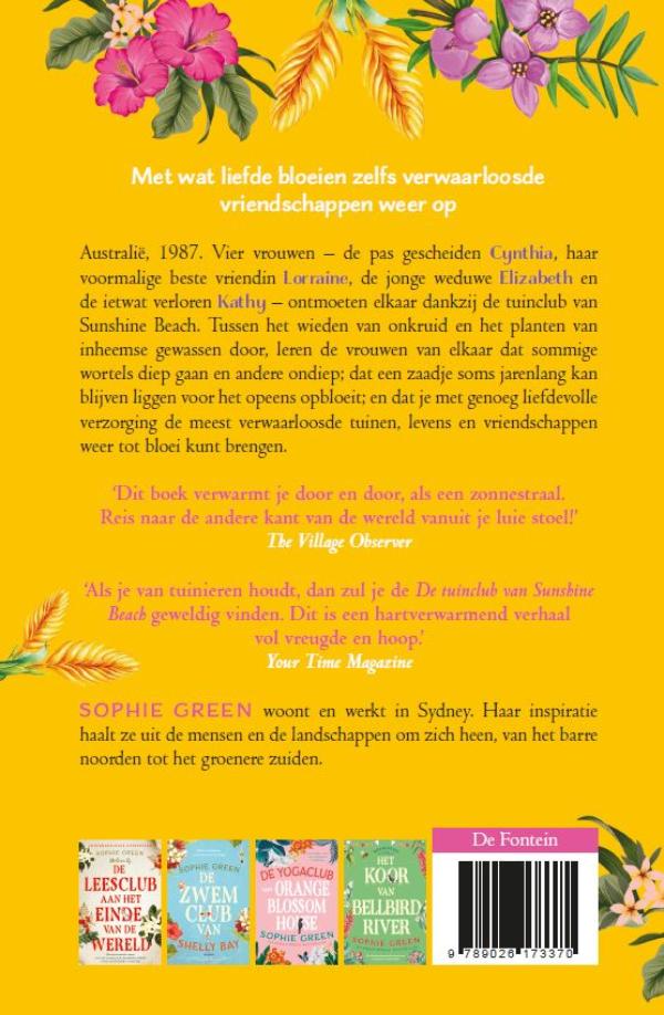 Achterkant van De tuinclub van Sunshine Beach