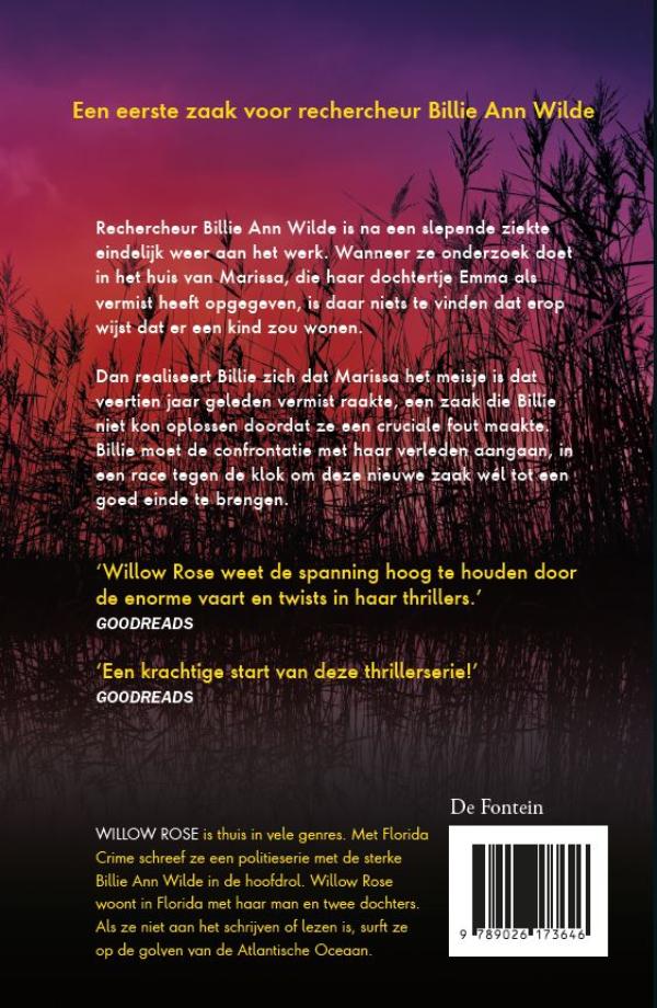 Achterkant van Verdwenen