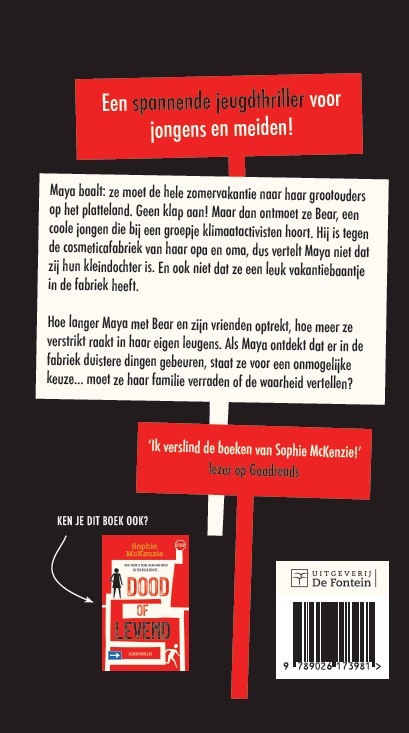 Achterkant van Nu of nooit