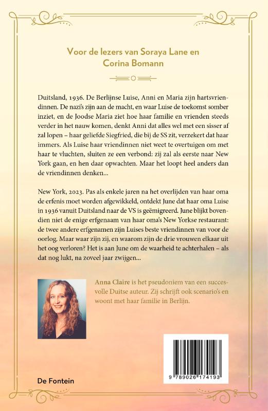 Achterkant van De weg naar de vrijheid
