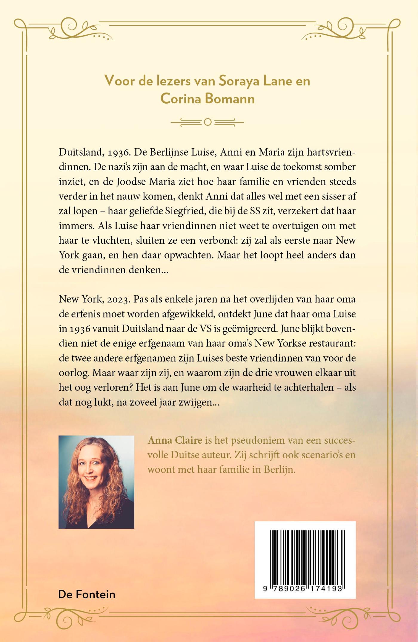 Achterkant van De weg naar de vrijheid
