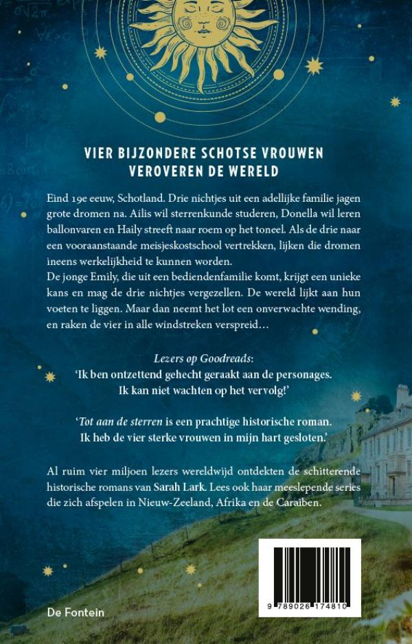 Achterkant van Tot aan de sterren