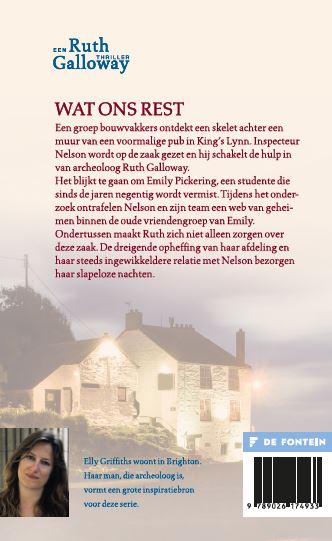 Achterkant van Wat ons rest