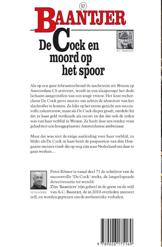 Achterkant van De Cock en moord op het spoor