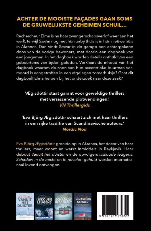 Achterkant van Sneeuwblind