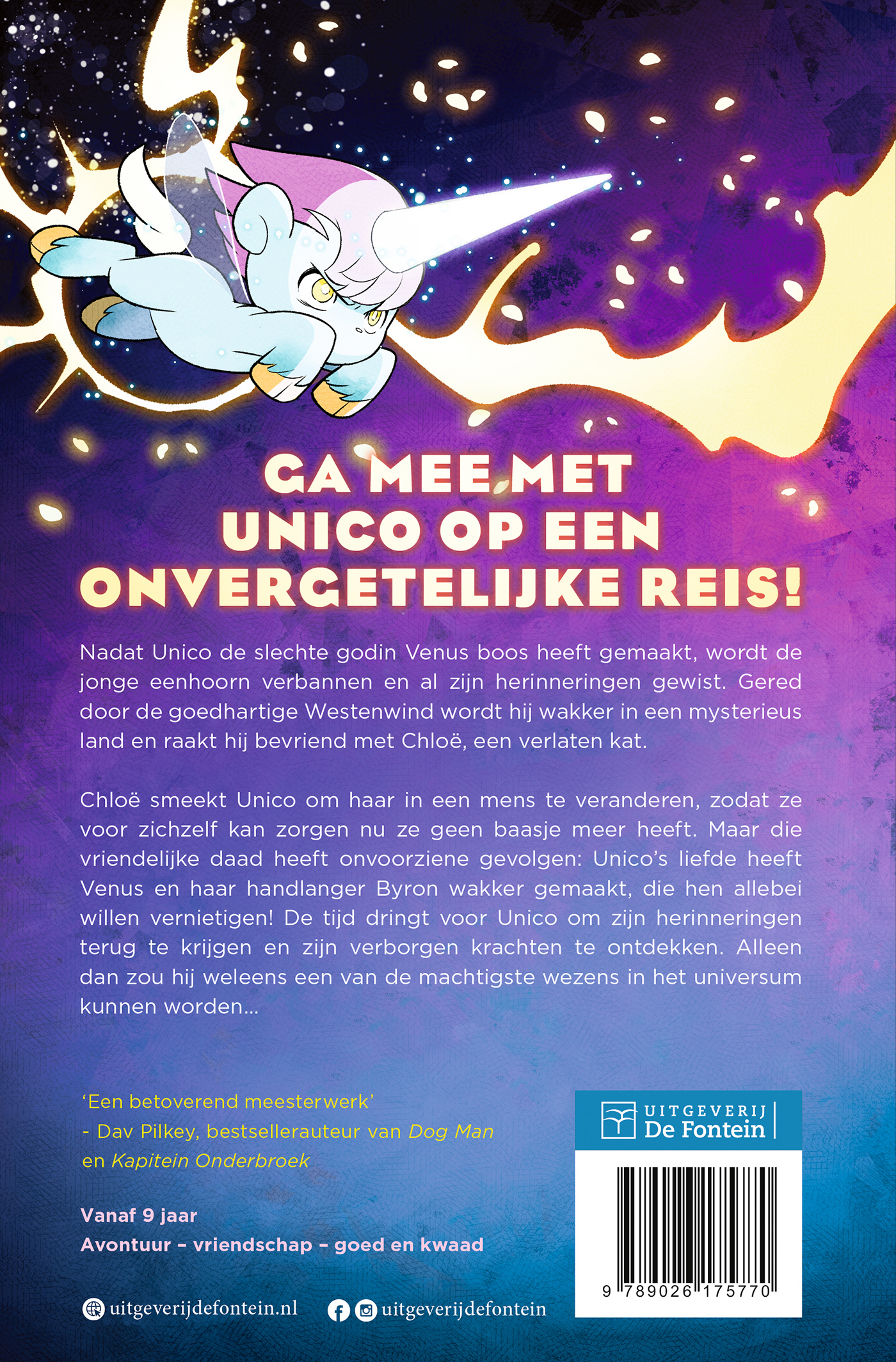 Achterkant van Het begin