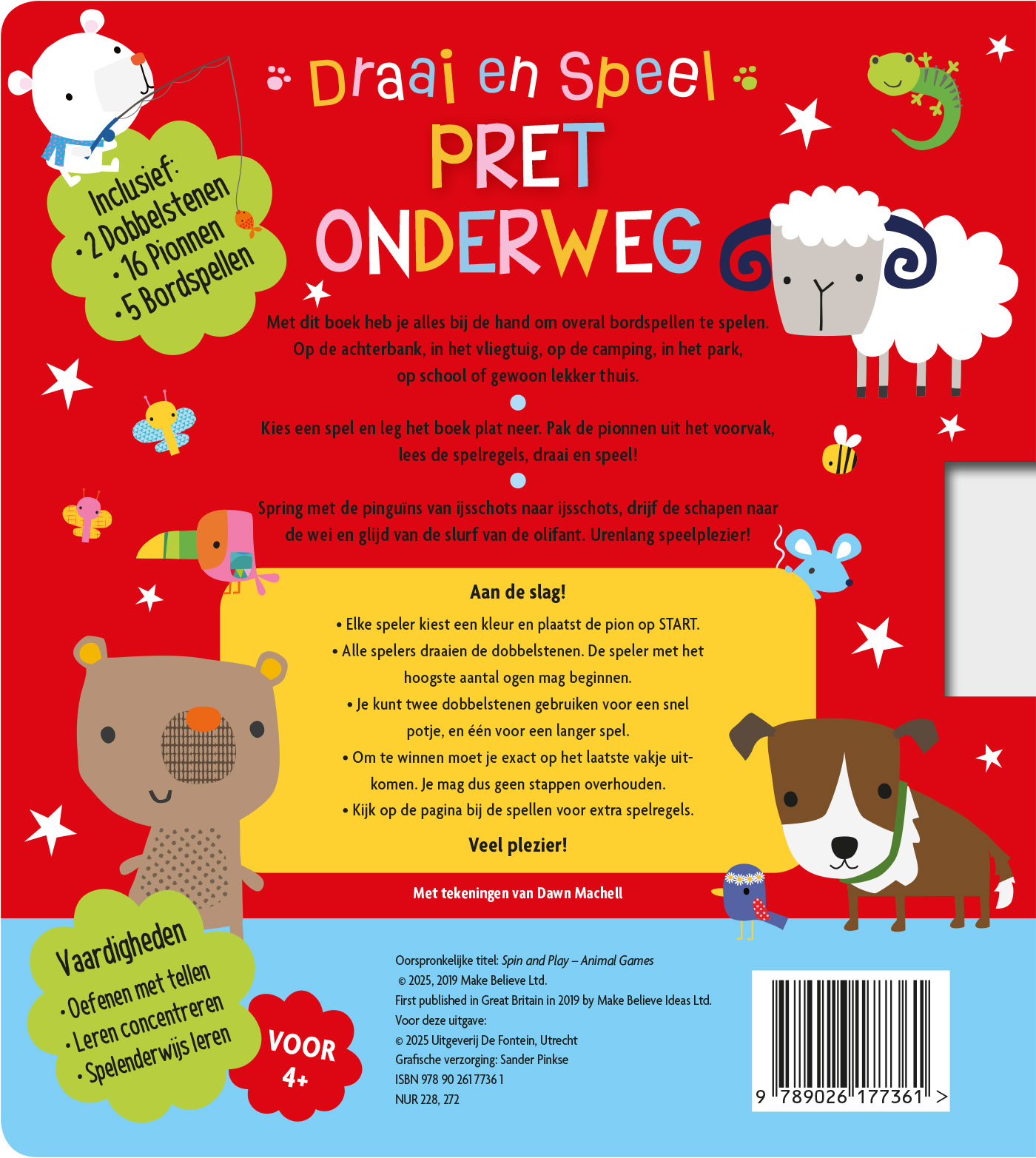 Achterkant van Pret onderweg