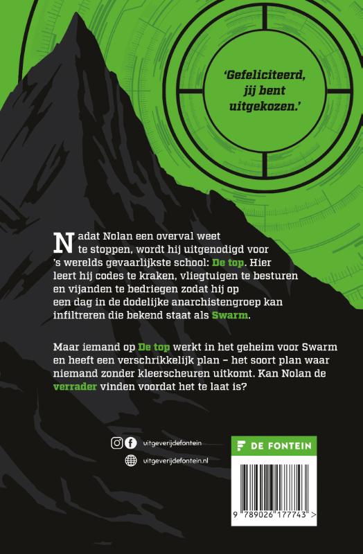 Achterkant van De top
