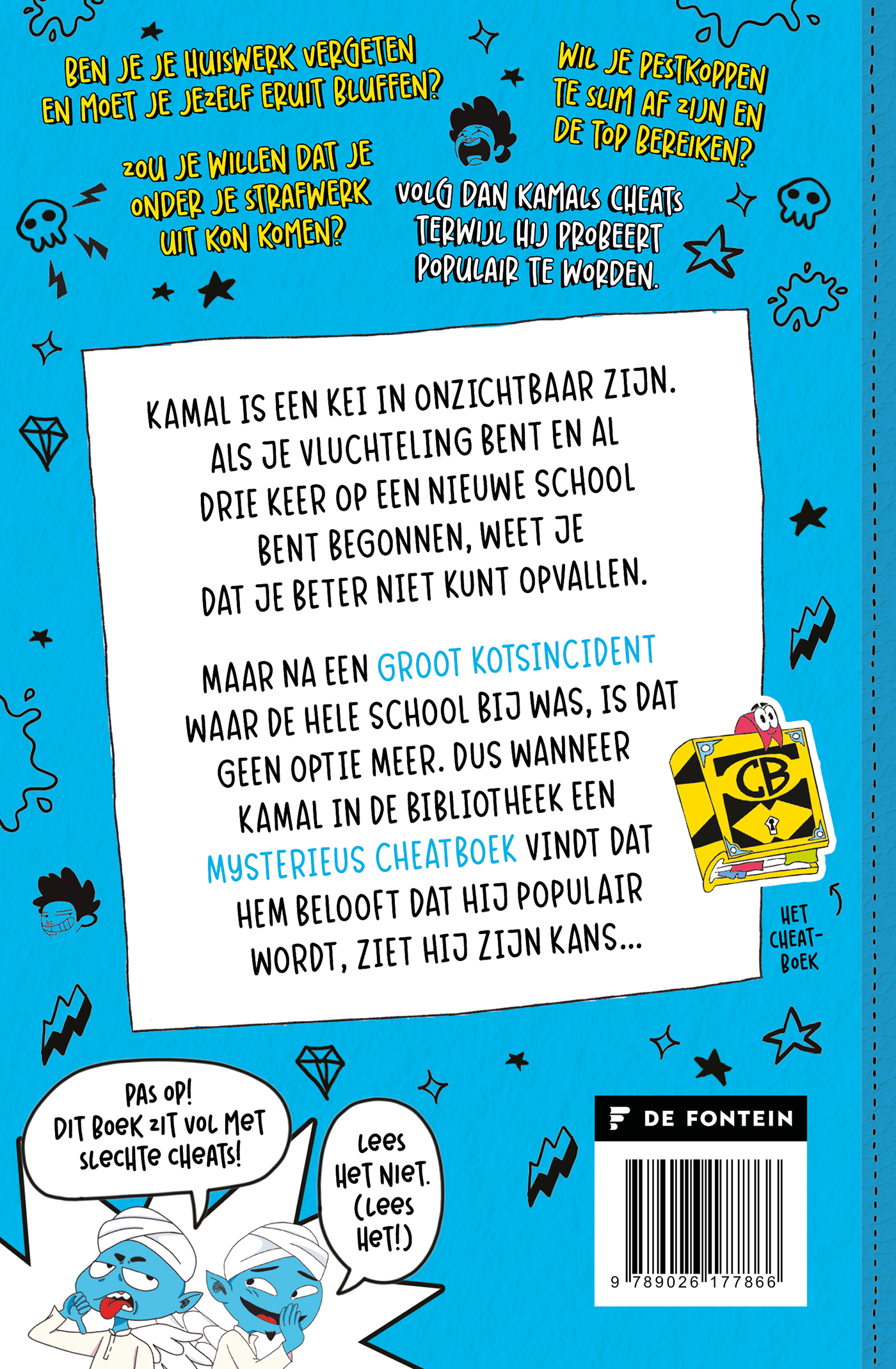 Achterkant van Het Cheatboek