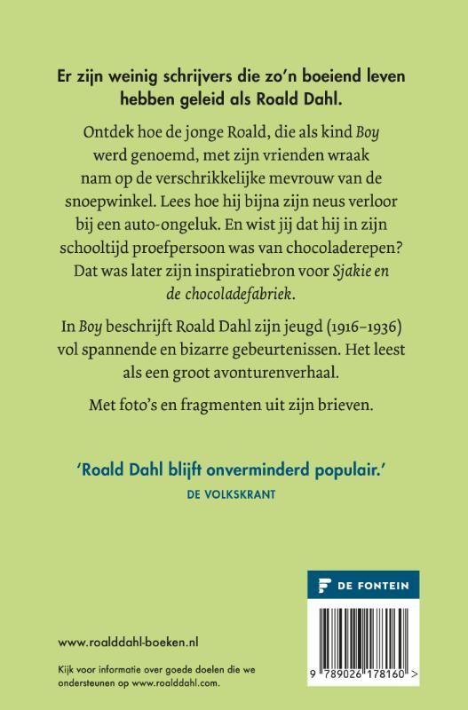Achterkant van Boy