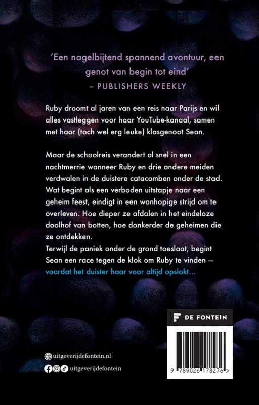 Achterkant van Onder de oppervlakte
