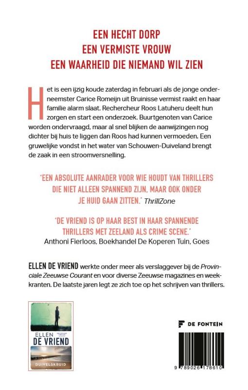 Achterkant van Spoorloos