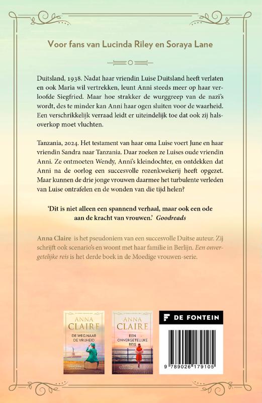 Achterkant van Een verre bestemming