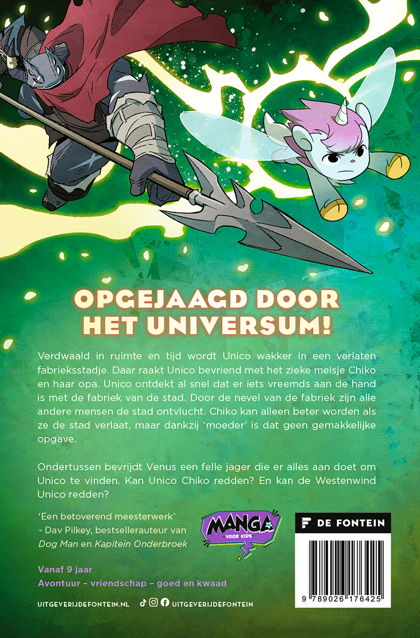 Achterkant van De jacht