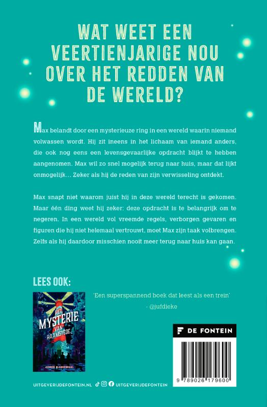 Achterkant van Verwisseld