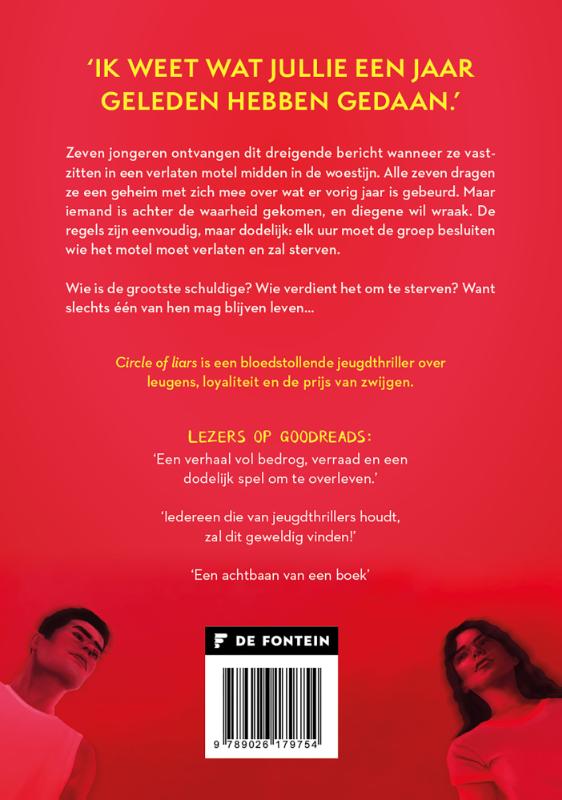 Achterkant van Circle of liars