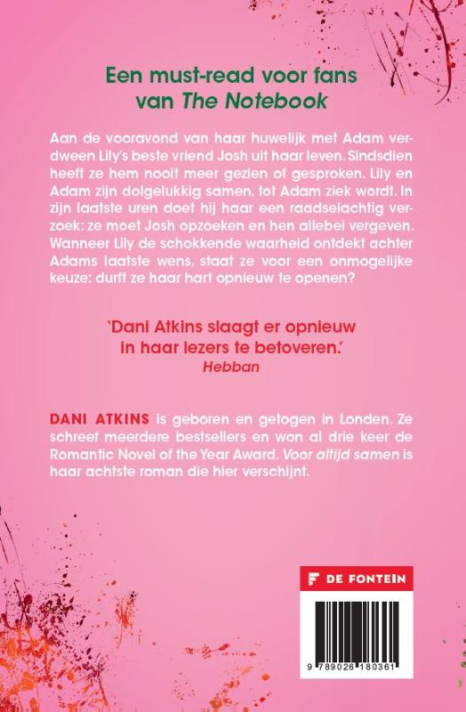 Achterkant van Voor altijd samen