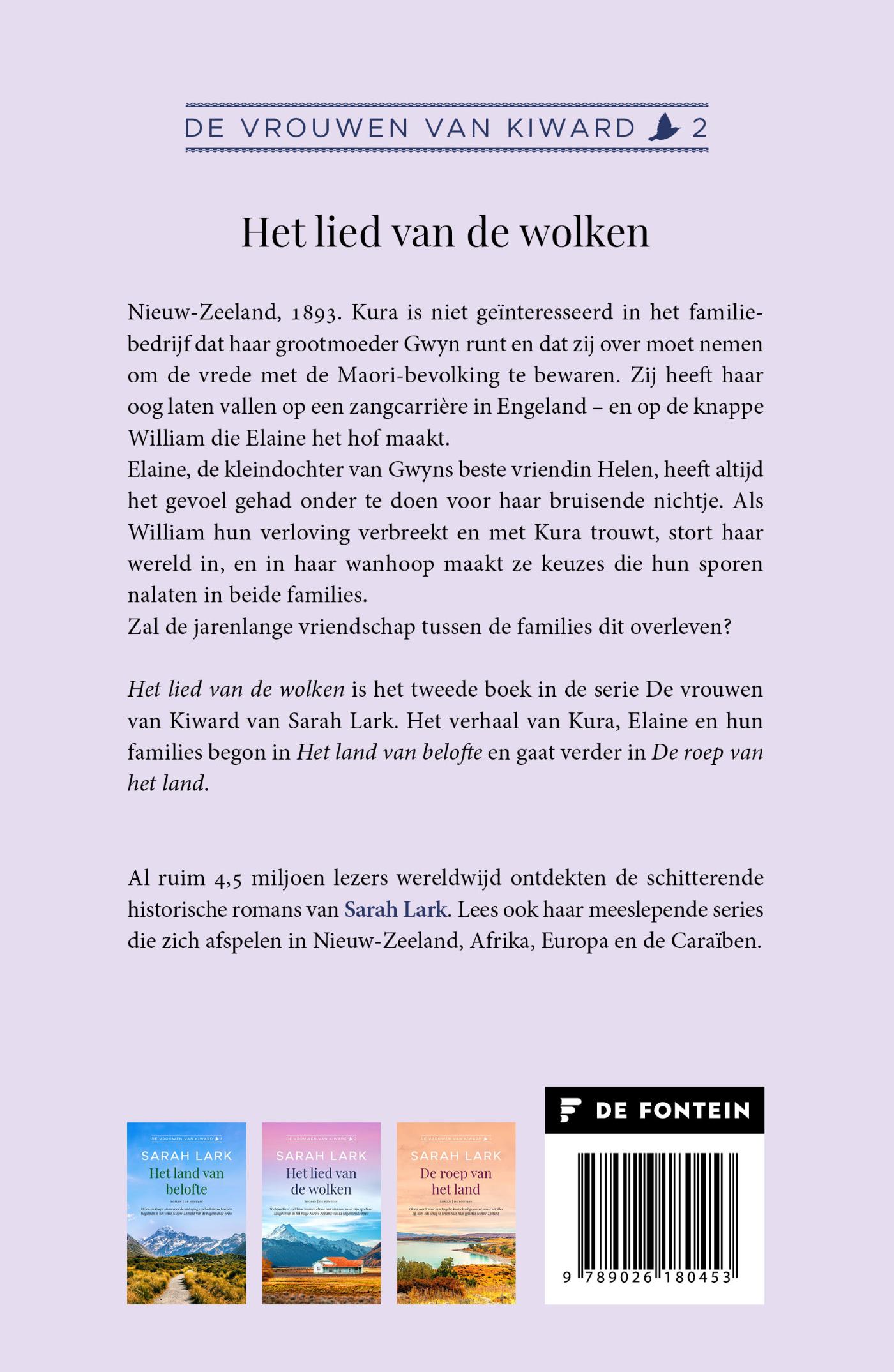 Achterkant van Het lied van de wolken